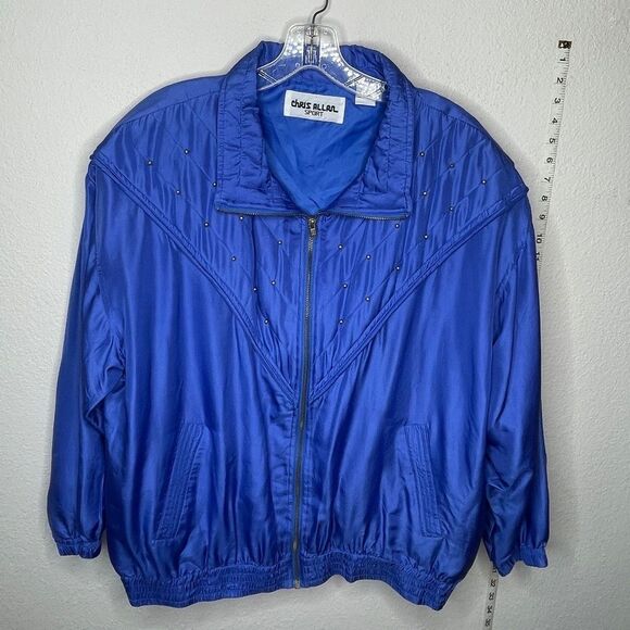 Vintage Chris Allen Sport Silk Jacket - Picture 8 of 8